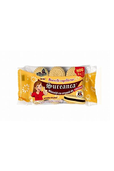 Pan Food Cutie-Biscuiti cu crema de cacao Sureanca 64.5g
