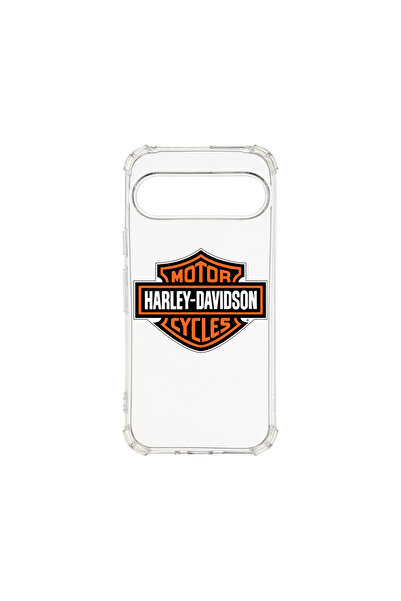 bestcase Carcasă spate antișoc pentru Google Pixel 9 Pro, logo Harley-Davidso...