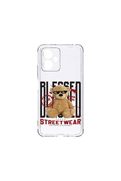 bestcase Carcasă spate antișoc pentru Motorola Moto G14, Teddy Bear Blessed, ...