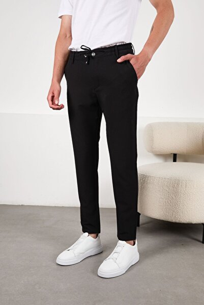 JACK CAPRİO Erkek Jogger Pantolon Likralı Yüksek Kaliteli Kumaş Renk Atmaz Tiftikleme Yapmaz Yeni Sezon Erkek