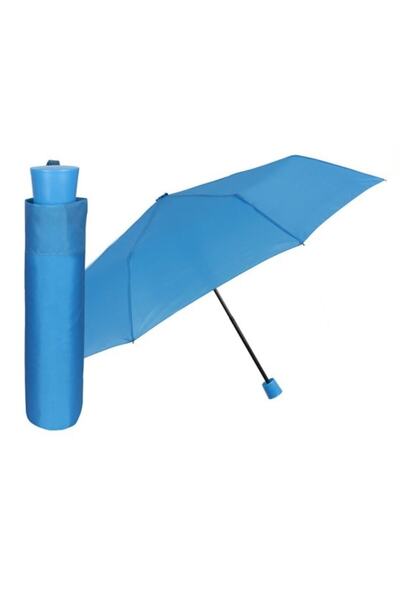 Perletti Mini umbrella for women Perletti, resistant, Blue