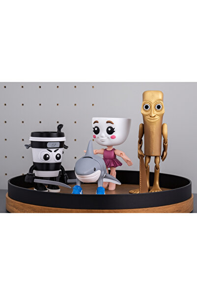 DYN Design مجموعة شخصيات - برينروت الإيطالي - تونغ تونغ ساهور - تراليلو - باليرينا - أسيسينيو