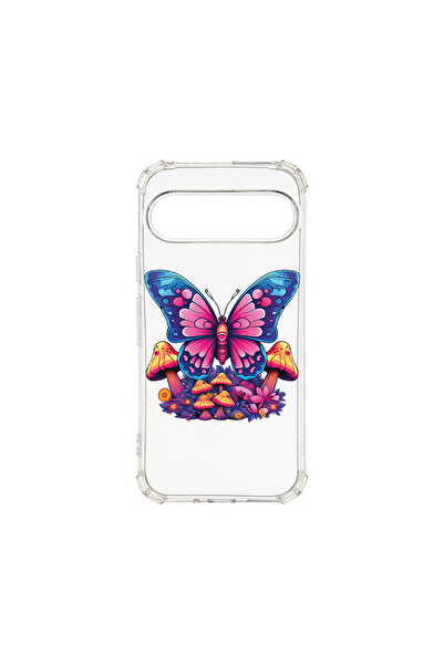 bestcase Carcasă spate antișoc pentru Google Pixel 9 Pro, Dream Colors - Flut...