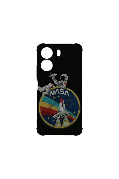 bestcase Αντικραδασμική θήκη πίσω για Xiaomi Redmi 13C, Oldschool Nasa, AS 1314