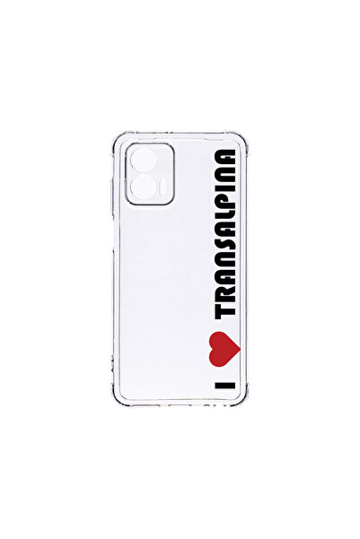 bestcase Husă spate antișoc pentru Motorola Edge 50 Fusion, I Love Transalpin...