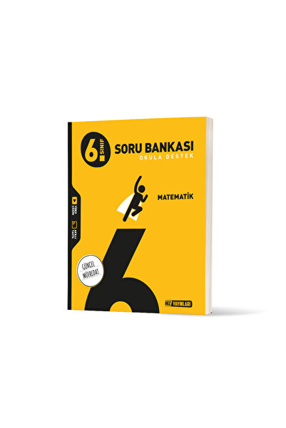 Hız Yayınları 2025-2026 6. Sınıf Matematik Okula Destek Soru Bankası Güncel M...