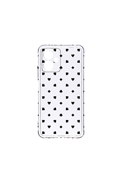 bestcase Carcasă spate antișoc pentru Motorola Moto G54 / Moto G54 Power, model simplu de tip poker, AS 1449