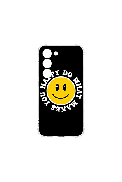 bestcase Carcasă spate antișoc pentru Samsung Galaxy S23 Plus, Happy Smiley, AS 1177