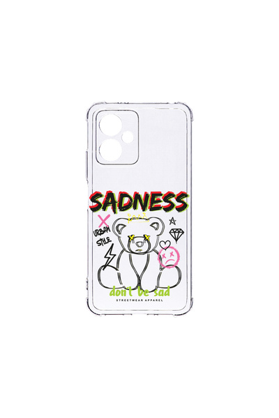 bestcase Carcasă spate antișoc pentru Motorola Moto G14, Teddy Bear Sadness, ...