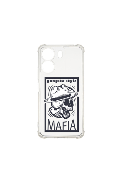 bestcase Αντικραδασμική θήκη πίσω μέρους για Xiaomi Redmi 13C, Gangsta Life, ...