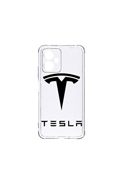 bestcase Carcasă spate antișoc pentru Motorola Moto G14, logo Tesla, AS 1710
