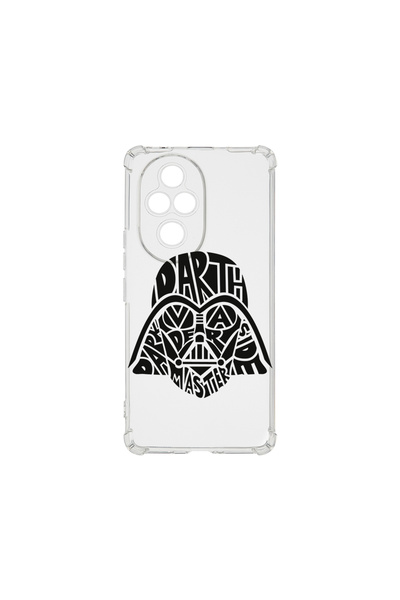 bestcase Удароустойчив гръб за Honor 200 Pro, калиграфия Дарт Вейдър, AS 1519