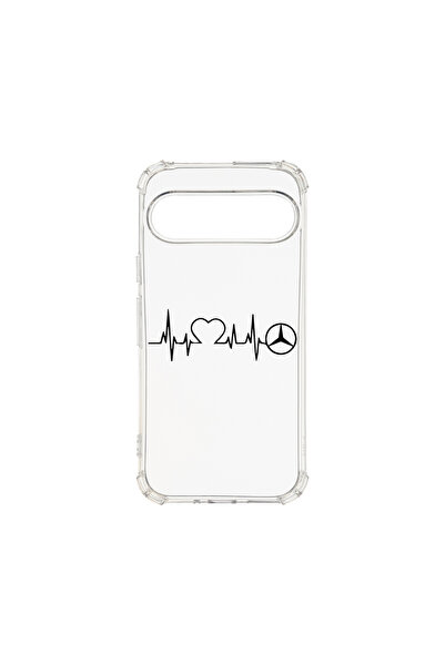 bestcase Carcasă spate antișoc pentru Google Pixel 9, I Love Mercedes Benz, A...