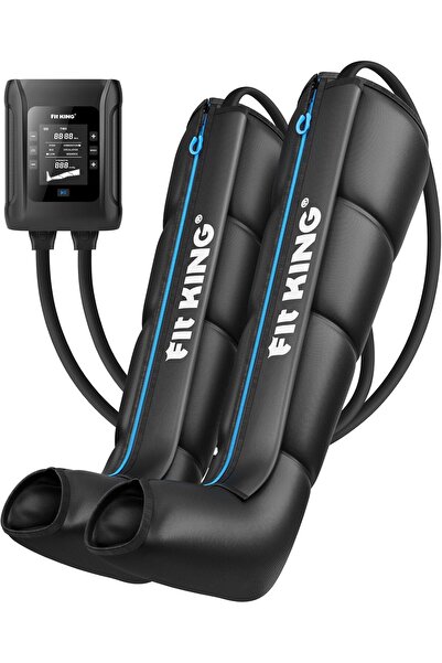 FIT KING نظام استعادة ضغط الهواء، جهاز تدليك الساق المحمول القابل لإعادة الشحن، منطقة تدليك مخصصة