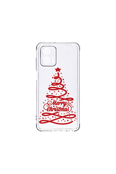 bestcase Carcasă spate antișoc pentru Motorola Edge 50 Fusion, Brad de Crăciu...