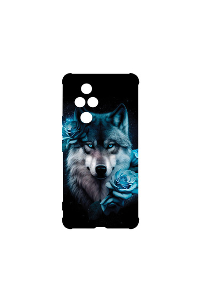 bestcase Carcasă spate antișoc pentru Honor 200 Pro, Blue Wolf, AS 1105