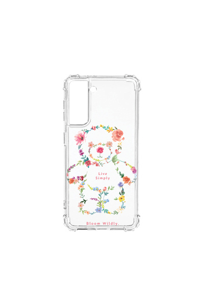 bestcase Carcasă spate antișoc pentru Samsung Galaxy S22, Teddy Bear Live Sim...