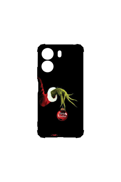 bestcase Carcasă spate antișoc pentru Xiaomi Redmi 13C, Grinch de Crăciun, AS...