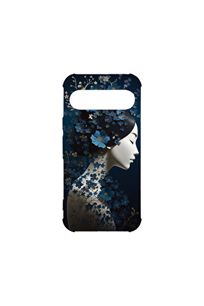 bestcase Carcasă spate antișoc pentru Google Pixel 9 Pro, Thinking Girl, AS 1157