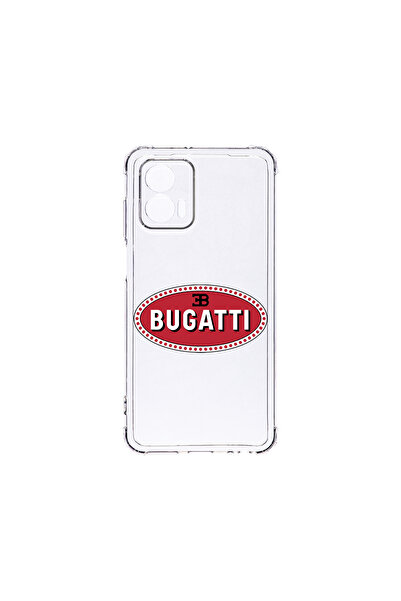 bestcase Carcasă spate antișoc pentru Motorola Edge 50 Fusion, logo Bugatti, ...