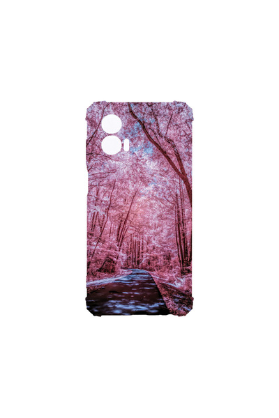 bestcase Carcasă spate antișoc pentru Motorola Edge 50 Fusion, Cherry Blossom...