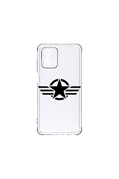 bestcase Carcasă spate antișoc pentru Motorola Edge 50 Fusion, U.S. Army Star...