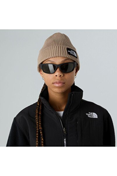 THE NORTH FACE Tnf Logo Box Cuffed Unisex Beanie Nf0A8Chebox1 Grey-Std
