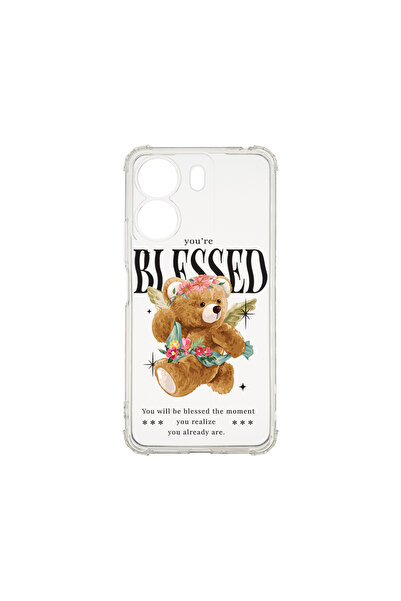 bestcase Αντικραδασμική θήκη πίσω για Xiaomi Redmi 13C, Bear Blessed, AS 1561