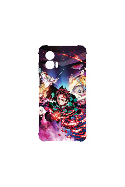 bestcase Carcasă spate antișoc pentru Motorola Edge 50 Fusion, Demon Slayer, ...