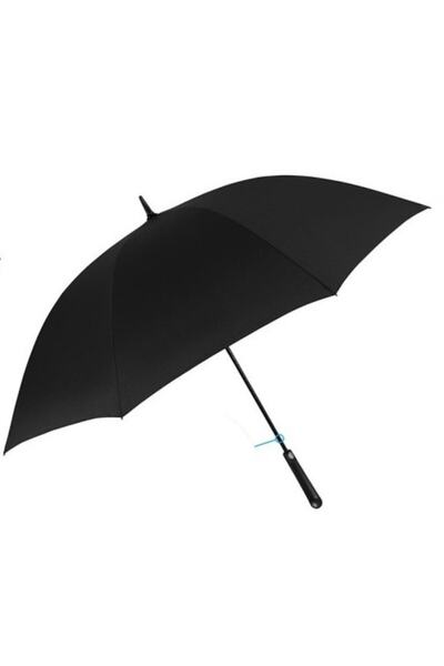 Perletti Automatic Wind-Resistant Umbrella for Women, Perletti, Black
