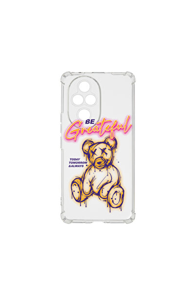 bestcase Carcasă spate antișoc pentru Honor 200 Pro, Teddy Bear - Be Grateful...