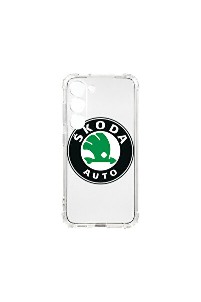 bestcase Carcasă spate antișoc pentru Samsung Galaxy S23 Plus, logo Skoda Cla...