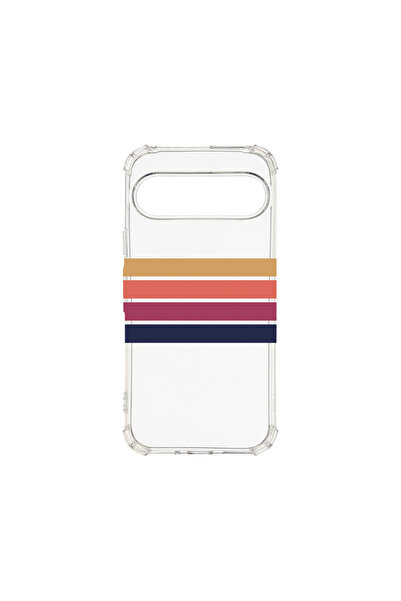 bestcase Carcasă spate antișoc pentru Google Pixel 9 Pro, Retro Lines, AS 1479