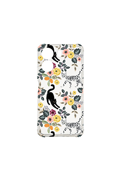 bestcase Αντικραδασμική θήκη πίσω μέρους για Xiaomi Redmi 13C, μοτίβο γάτας, ...