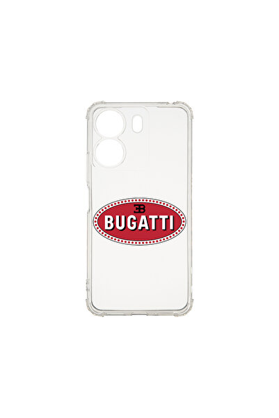 bestcase Αντικραδασμική θήκη πίσω για Xiaomi Redmi 13C, λογότυπο Bugatti, AS ...