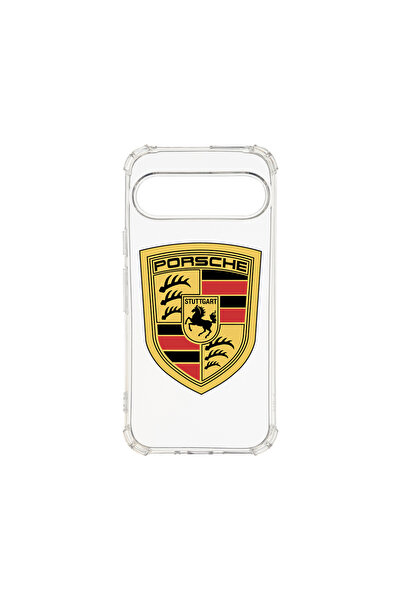 bestcase Carcasă spate antișoc pentru Google Pixel 9, logo Porsche, AS 1722