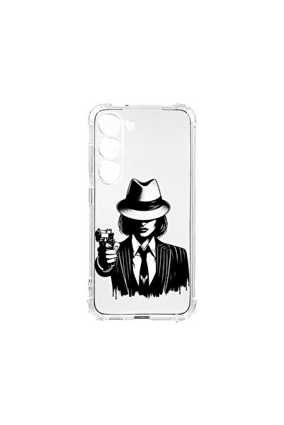 bestcase Carcasă spate antișoc pentru Samsung Galaxy S23 Plus, Gangster Woman...