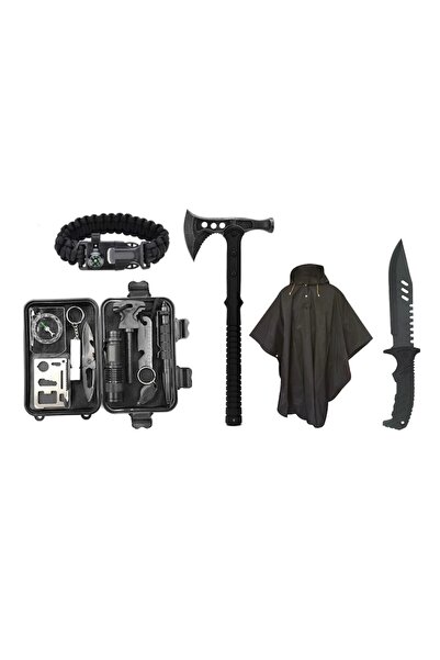 Globalport Retail Tactical Survival Kit, Extreme Survival, 16 in 1, Multifunctional