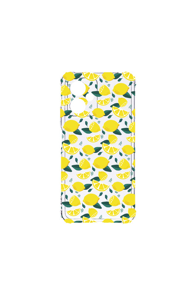 bestcase Αντικραδασμική θήκη πίσω μέρους για Motorola Moto G14, μοτίβο λεμονι...