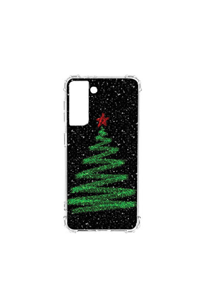bestcase Carcasă spate antișoc pentru Samsung Galaxy S22 Plus, Brad de Crăciu...