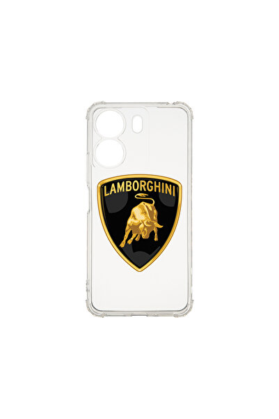 bestcase Carcasă spate antișoc pentru Xiaomi Redmi 13C, logo Lamborghini, AS ...