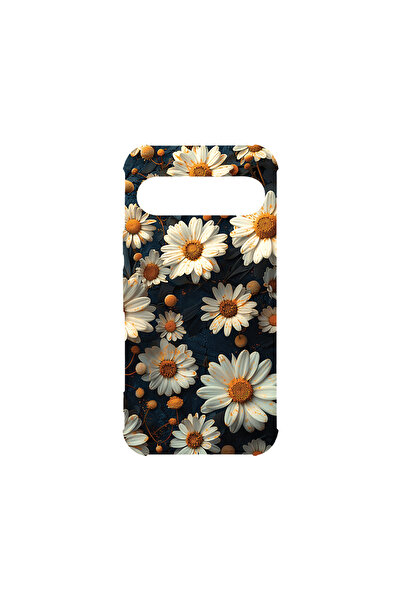 bestcase Carcasă spate antișoc pentru Google Pixel 9 Pro, model 3D Daisy, AS ...