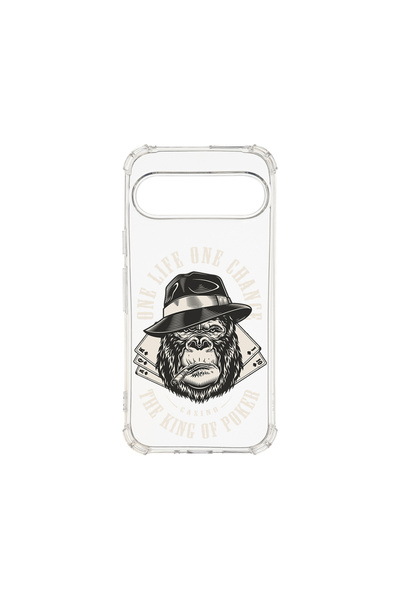 bestcase Carcasă spate antișoc pentru Google Pixel 9, King Mafia Monkey, AS 1495