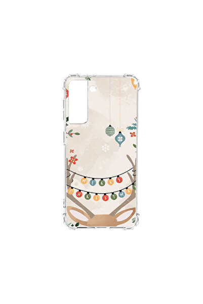 bestcase Carcasă spate antișoc pentru Samsung Galaxy S22 Plus, model Xmas Rei...