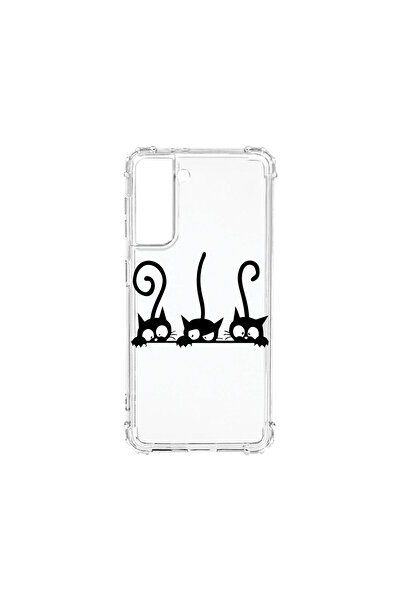 bestcase Carcasă spate antișoc pentru Samsung Galaxy S21, Cats, AS 1667