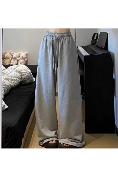 Le Vion Kadın Baggy Bol Kesim Esnek Rahat Kumaş Eşofman Altı