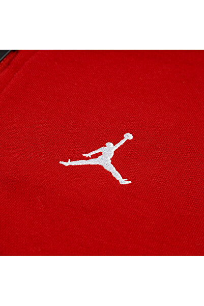 Nike Jordan Double Yarn Non-Fourted Cotton Red Children's Jacket 95F120