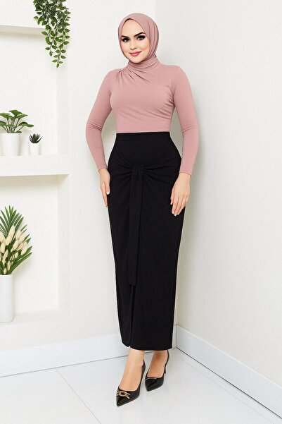 CNG MODA تنورة ساندي من مودا ألافابي مع 5 إصدارات متعددة للربط