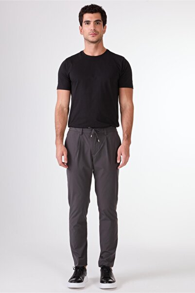 Dufy Erkek Slim Fit Antrasit Pantolon