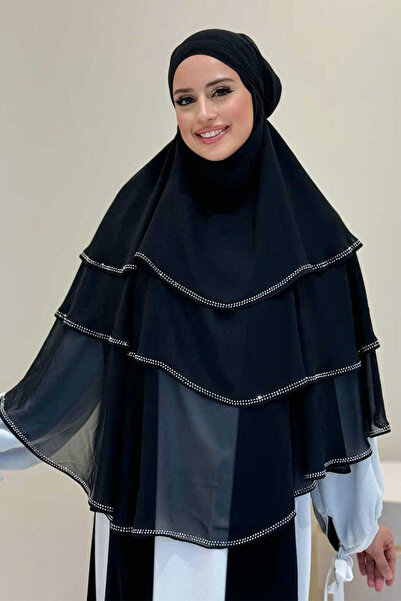 Bym Fashion Stone Detailed Sufle 6030 Black